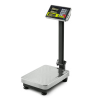 Торговые напольные весы M-ER 335 ACPU-60.10/20 "TURTLE" с расчетом стоимости товара LCD