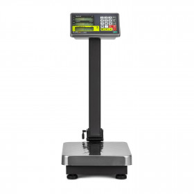 Торговые напольные весы M-ER 335 ACPU-60.10/20 "TURTLE" с расчетом стоимости товара LCD